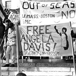 Free Angela Davis & Anti-War Demonstration, Boston, 1970