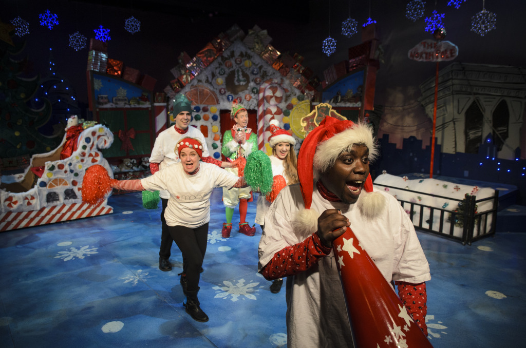 The cast of The Santaland Diaries is back for another year! WITH MORE TIMES ADDED! Photo credit: Greg Mooney