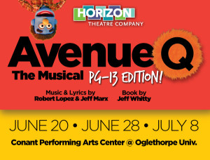 PG13 Version of Avenue Q at Horizon Theatre